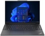 LENOVO ThinkPad E16 Intel® Core™ Ultra 7 Processor 155H (24M Cache/1.40GHz UP TO 4.80) 32GB RAM 1TB NVME SSD Integrated Intel® Arc™ Graphics/WIN.11 PRO. (UPGRADED)