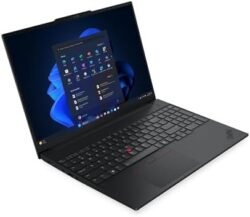 Lenovo ThinkPad E16 Gen 3 Business Laptop, 16" WUXGA Display, Intel Core Ultra 7 255H, 16GB DDR5 RAM, 512GB SSD, Intel Arc Graphics, English/Arabic Backlit Keyboard, Black