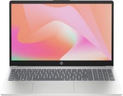 HP 15 Business Laptop With 15.6" FHD Display, Intel Core i3-1315U Processor |8GB DDR4 RAM |512GB NVMe SSD |Intel Iris Xe Graphics |Backlit Keyboard |Windows 11 Natural silver