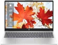 HP 15.6" Touchscreen Laptop, Intel Core i5-1235u, 16GB Memory, 512GB SSD, Intel Iris Xe Graphics, Wi - Fi 6E, Windows 11 Home, Ideal for Students and Business, Natural Silver