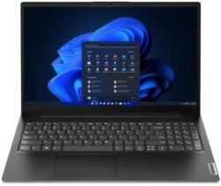Lenovo V15 Gen 4 Laptop, AMD Athlon Silver 7120U, 15.6 Inch, 8GB LPDDR5, 512GB SSD, Business Black, Integrated AMD Radeon 610M Graphics, Windows 11