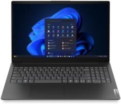 Lenovo V15 Gen 6 Laptop, Intel N100, 15.6" FHD Display, 8GB DDR5 RAM, 256GB SSD, Wi-Fi 6, Business Black, Integrated Intel UHD Graphics, Windows 11