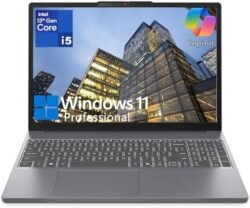 Lenovo Laptop Computer for Home Business, 15 FHD+ IdeaPad Slim 3, Intel 8-Core i5-13420H (Beat i7-1355U), 16GB DDR5 RAM, 1TB PCIe SSD, Copilot AI PC, Luna Grey, Windows 11 Pro