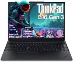 Lenovo ThinkPad E16 Gen 3 16" FHD+ Business Laptop Computer, Intel 14-Core Ultra 5 225H, 16GB DDR5 RAM, 512GB PCIe SSD, WiFi 6E, Bluetooth 5.3, Backlit Keyboard, Fingerprint Reader, Windows 11 Pro Amazon.ae: Computers