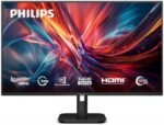 27 inch FHD, IPS Monitor, 120Hz Refresh Rate, 1ms Response Time, Adaptive Sync, LowBlue Mode, Flicker Free, Vesa mount, HDMI and VGA connectivity for Office & Home, Philips monitor, 27E1N2100D