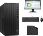 HP Pro Tower 290 G9 Desktop PC - Intel UHD Graphics, 12th Gen Intel core i3-12100, 16GB RAM - 512GB Nvme SSD, Windows 11 Pro (Includes HP 22" Monitor + Keyboard + Mouse + Mouse Pad)(Upgraded)