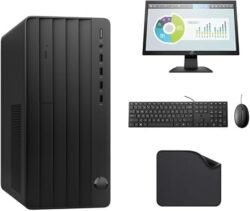 HP Pro Tower 290 G9 Desktop PC - Intel UHD Graphics, 12th Gen Intel core i3-12100, 16GB RAM - 512GB Nvme SSD, Windows 11 Pro (Includes HP 22" Monitor + Keyboard + Mouse + Mouse Pad)(Upgraded)